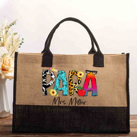 Personalized Para Name Cotton Tote Bag