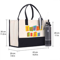 Lunch Crew Cotton Tote Bag
