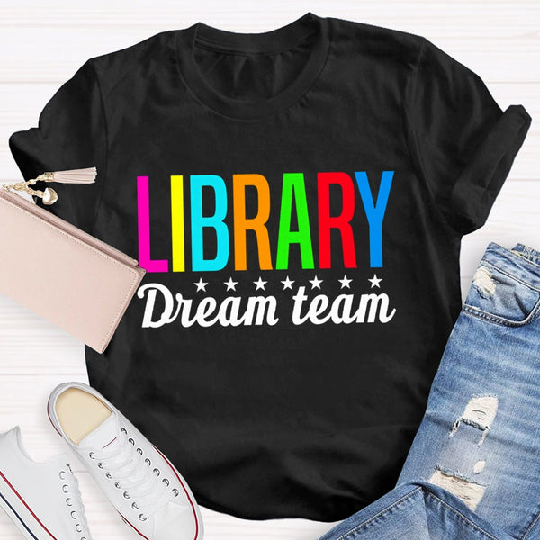 Library Dream Team Little Heart T-shirt