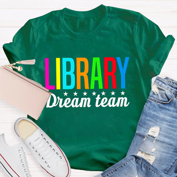 Library Dream Team Little Heart T-shirt