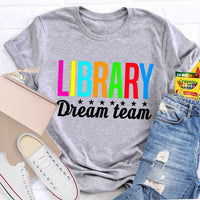 Library Dream Team Little Heart T-shirt