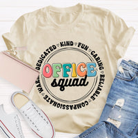 Office Squad Kind Fun Caring T-Shirt