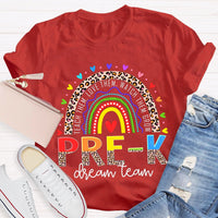 Personalized Grade Par-K Dream Team Teach Them Love Them Watch Them Grow T-shirt