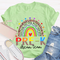 Personalized Grade Par-K Dream Team Teach Them Love Them Watch Them Grow T-shirt