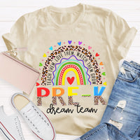 Personalized Grade Par-K Dream Team Teach Them Love Them Watch Them Grow T-shirt