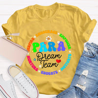 Para Dream Team Inspire Encourage T-Shirt