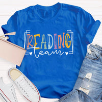 Reading Team learn letters T-shirt