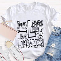 Librarian Of Various Fonts T-shirt