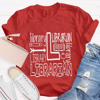 Librarian Of Various Fonts T-shirt