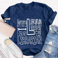 Librarian Of Various Fonts T-shirt