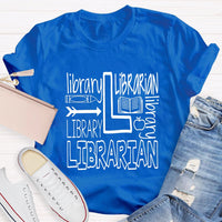 Librarian Of Various Fonts T-shirt