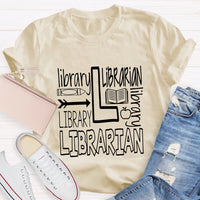Librarian Of Various Fonts T-shirt