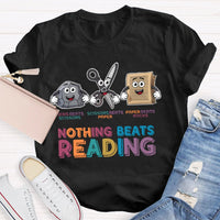 Nothing Beats Reading Funny Letters T-shirt