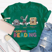 Nothing Beats Reading Funny Letters T-shirt
