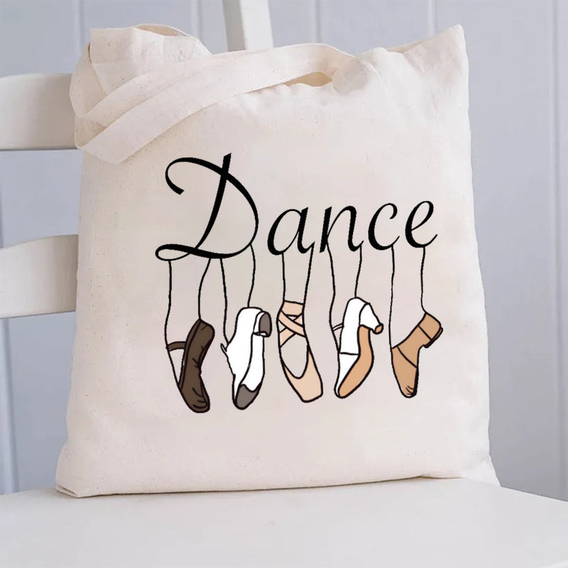 Dance Teacher Canvas Tote Bag