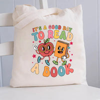 It'S A Good Day To Read A Book Canvas Tote Bag