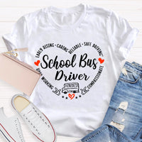 School Bus Driver Love Funny T-shirt