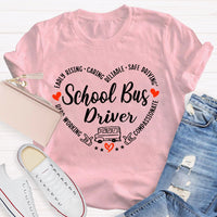 School Bus Driver Love Funny T-shirt