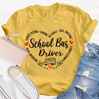 School Bus Driver Love Funny T-shirt