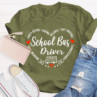 School Bus Driver Love Funny T-shirt