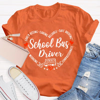 School Bus Driver Love Funny T-shirt