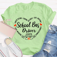 School Bus Driver Love Funny T-shirt