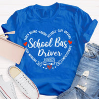 School Bus Driver Love Funny T-shirt