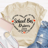 School Bus Driver Love Funny T-shirt