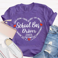 School Bus Driver Love Funny T-shirt