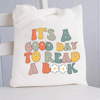 It'S A Good Day To Read A Book Canvas Tote Bag