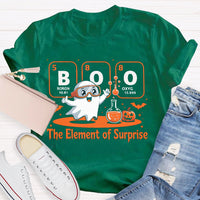 Boron Oxygen The Element Of Surprise The Kid Doing Experiments T-shirt