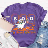 Boron Oxygen The Element Of Surprise The Kid Doing Experiments T-shirt