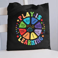 play is learning problem solving Canvas Tote Bag