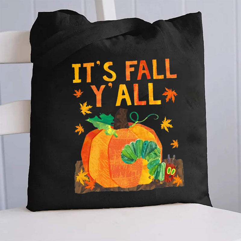 It'S Fall Y'All Canvas Tote Bag