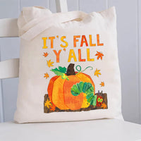 It'S Fall Y'All Canvas Tote Bag