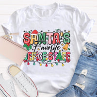 Santa's Favorite Office Staff T-shirt