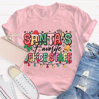 Santa's Favorite Office Staff T-shirt
