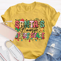 Santa's Favorite Office Staff T-shirt