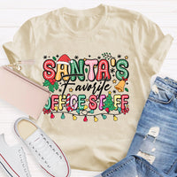 Santa's Favorite Office Staff T-shirt