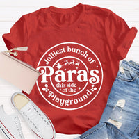 Jolliest Bunch Of Paras This Side Of The Playground T-shirt