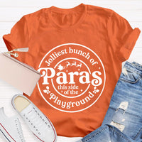 Jolliest Bunch Of Paras This Side Of The Playground T-shirt