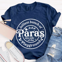 Jolliest Bunch Of Paras This Side Of The Playground T-shirt