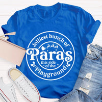 Jolliest Bunch Of Paras This Side Of The Playground T-shirt