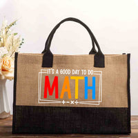 It'S A Good Day To Do Math Cotton Tote Bag