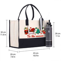 Tis The Season Cotton Tote Bag