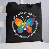 What Makes You Different Canvas Tote Bag