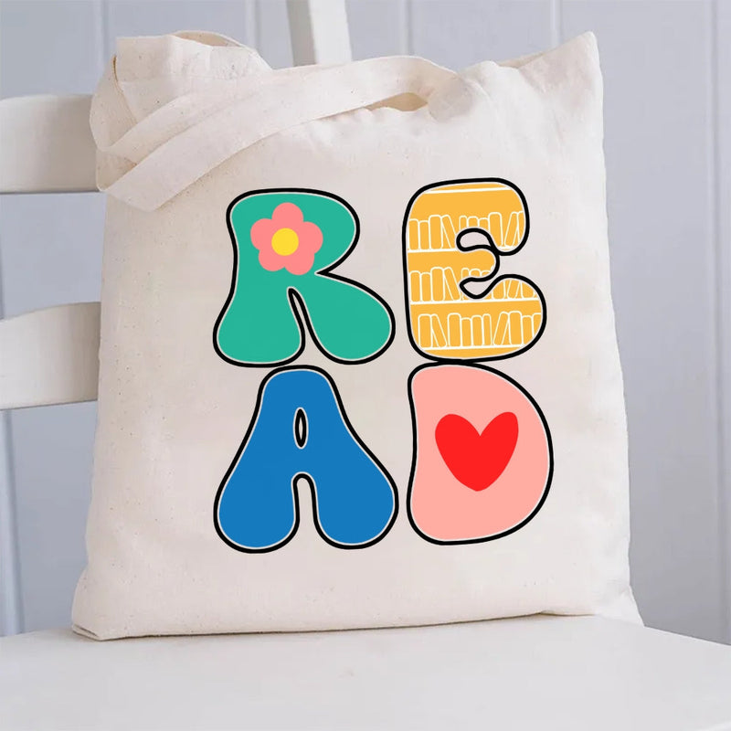 Read Lover Canvas Tote Bag