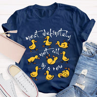 Most Definitely Not All In A Row Mental Health T-shirt