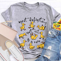 Most Definitely Not All In A Row Mental Health T-shirt