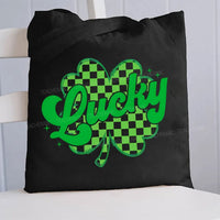 Lucky Canvas Tote Bag